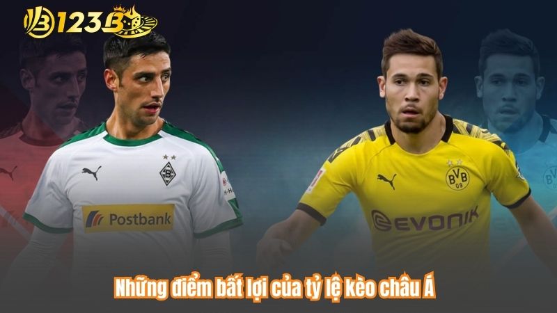 Những điểm bất lợi của tỷ lệ kèo châu Á